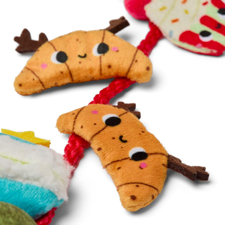 Christmas Crinkly Patisserie Pals Catnip Toy – Festive Bakery-Theme for Cats