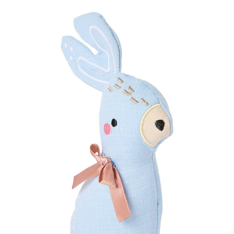 Catnip & Crinkle “Benji Bunny” Plush Cat Toy – Textured Bunny with Catnip